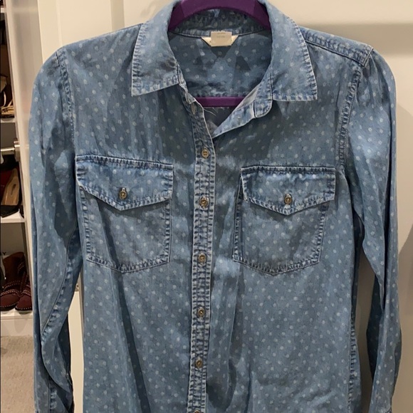 Jean shirt button down - Picture 1 of 2